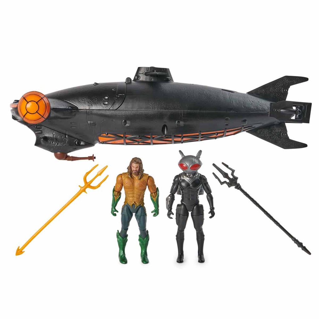 Submarino do Arraia Negra com 2 Bonecos - Filme Aquaman 2 · foto 2