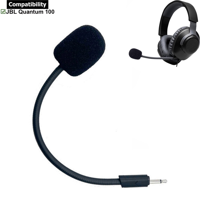 Substituição Do Cabo Microfone De 2,5 Mm Para Fones De Ouvido JBL Quantum 100 Q100