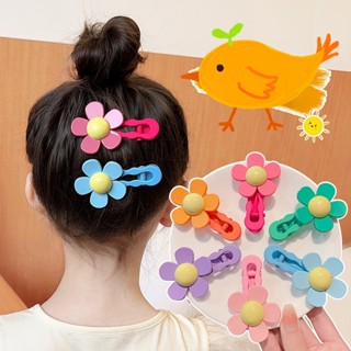 Crianças Gira Flor Grampo de Cabelo Grampo de Cabelo Menina Faixa de Cabelo Quebrado Grampo de Cabelo Cabeleireiro Coreano Novo Estilo Influenciador Grampo de Cabelo Acessórios