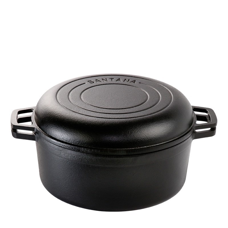 Panela de Ferro Fundido Caçarola Frigideira Santana 24cm - Comprar com Melhor Preço em Utensílios de Cozinha