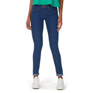 Calça Feminina Jeans Polo Wear Jeans Escuro