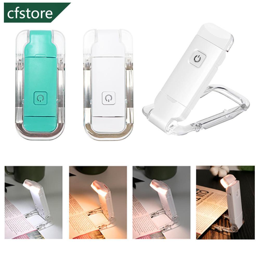 CFSTORE Luz De Leitura De Livros De Leds Brilho Ajustável USB Clip De Proteção Dos Olhos P...
