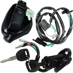 Interruptor de partida botão de emergência com chave de ignição CRF230 CRF230F 2007 a 2020