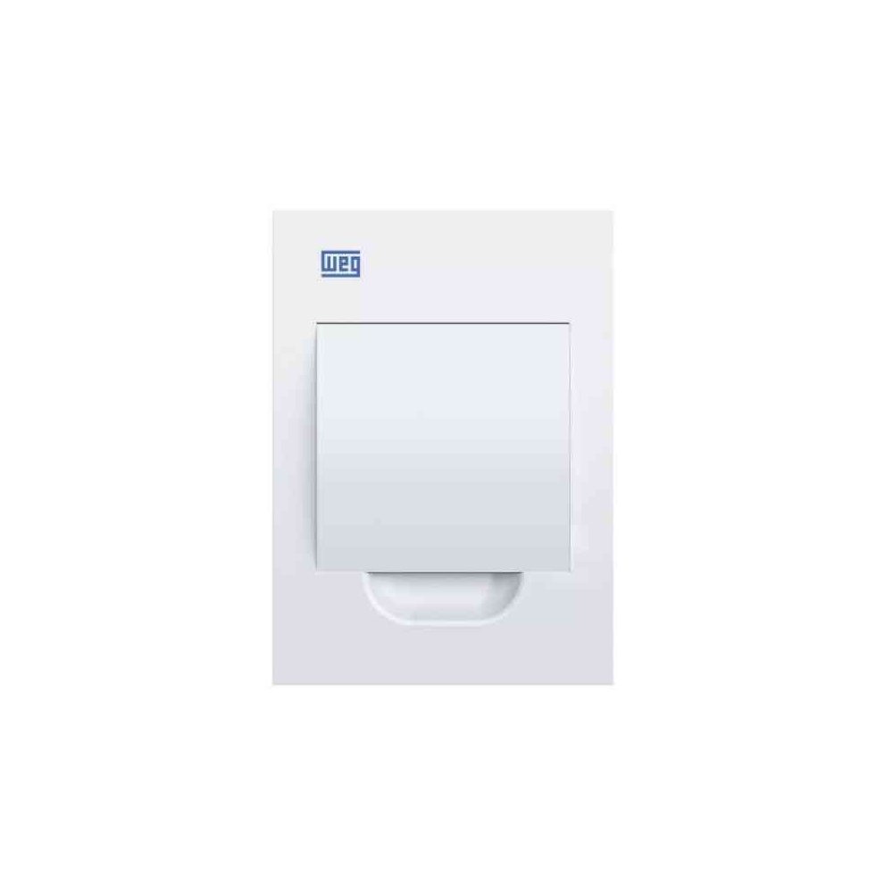 Quadro De Distribuição Embutir 06 Disjuntores Qdw02 - Branca