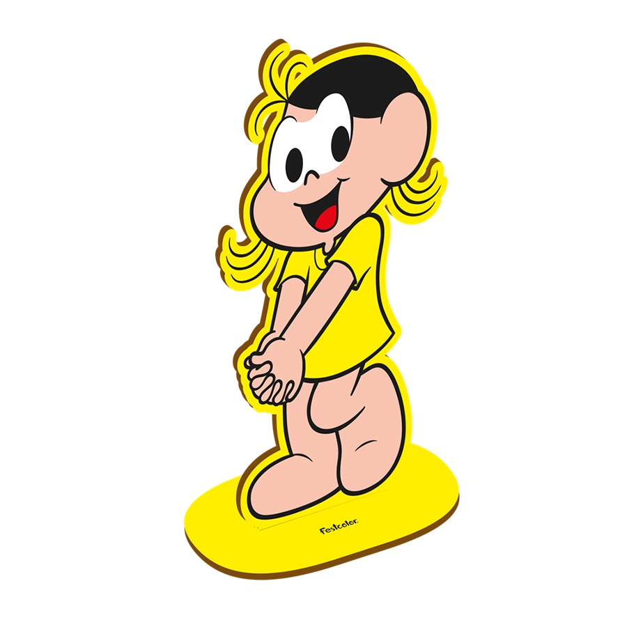 Personagem P MDF Magali - 1 Unidade - Festcolor - Rizzo