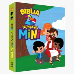 Bíblia 3 Palavrinhas MINI | Ilustrada | Capa Dura