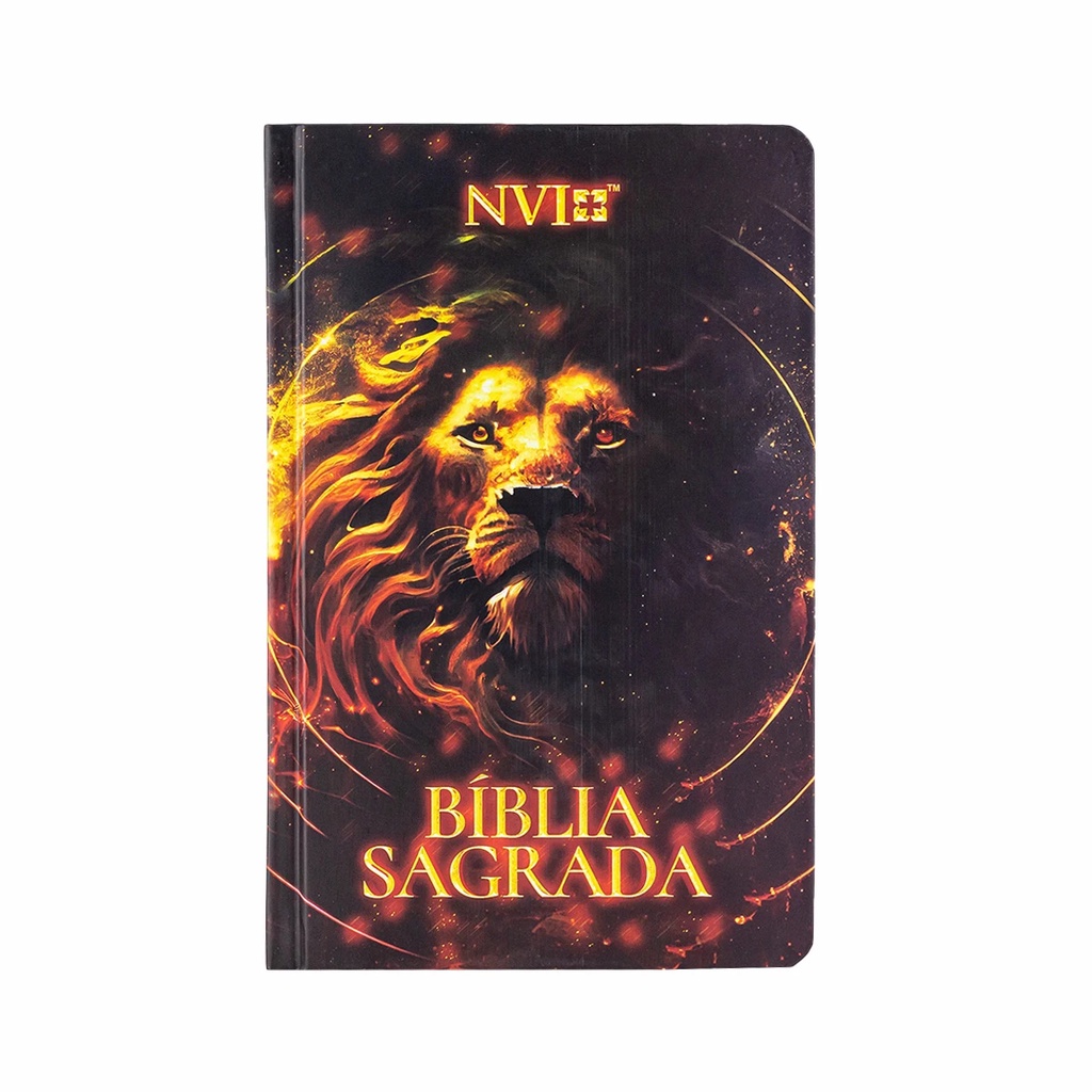 Biblia NVI Slim Capa Dura - Leão Épico