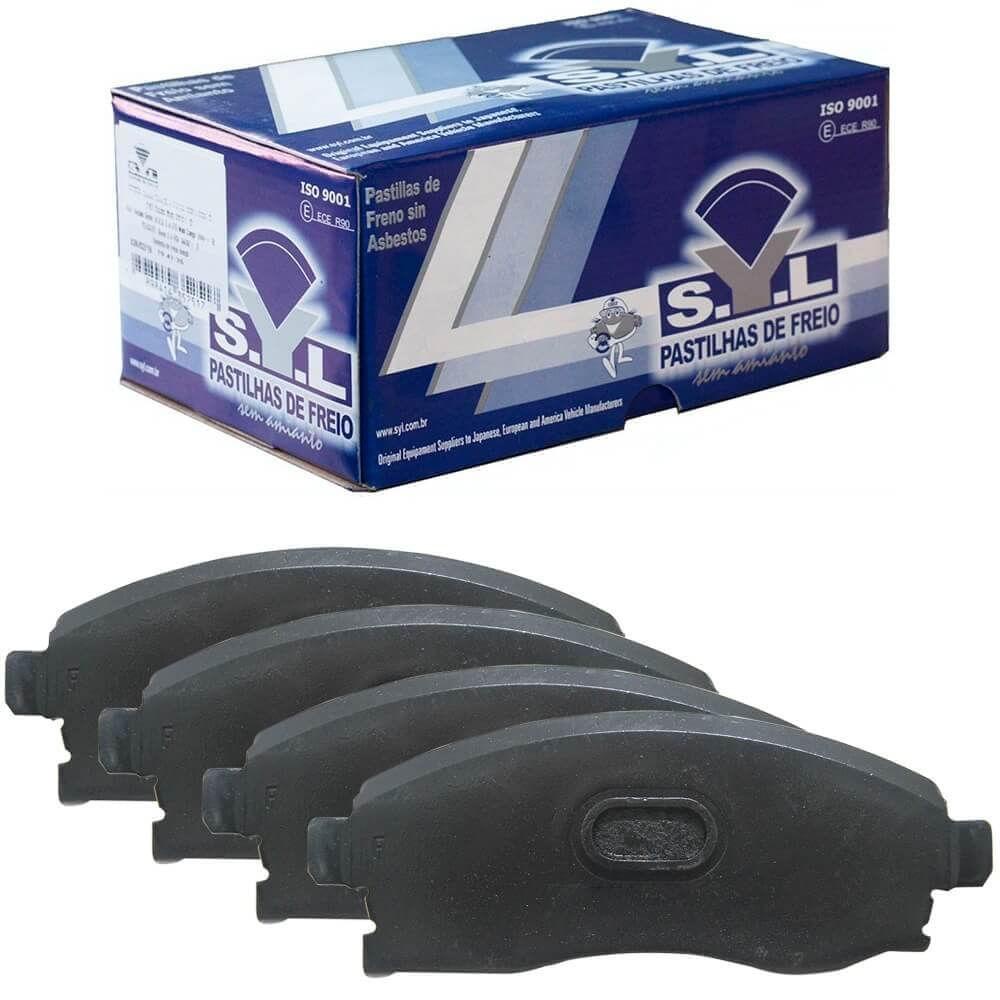 Kit Pastilha Freio Renault Duster 2014 15 16 Dianteira Syl - Spare Parts and Accessories for Vehicles