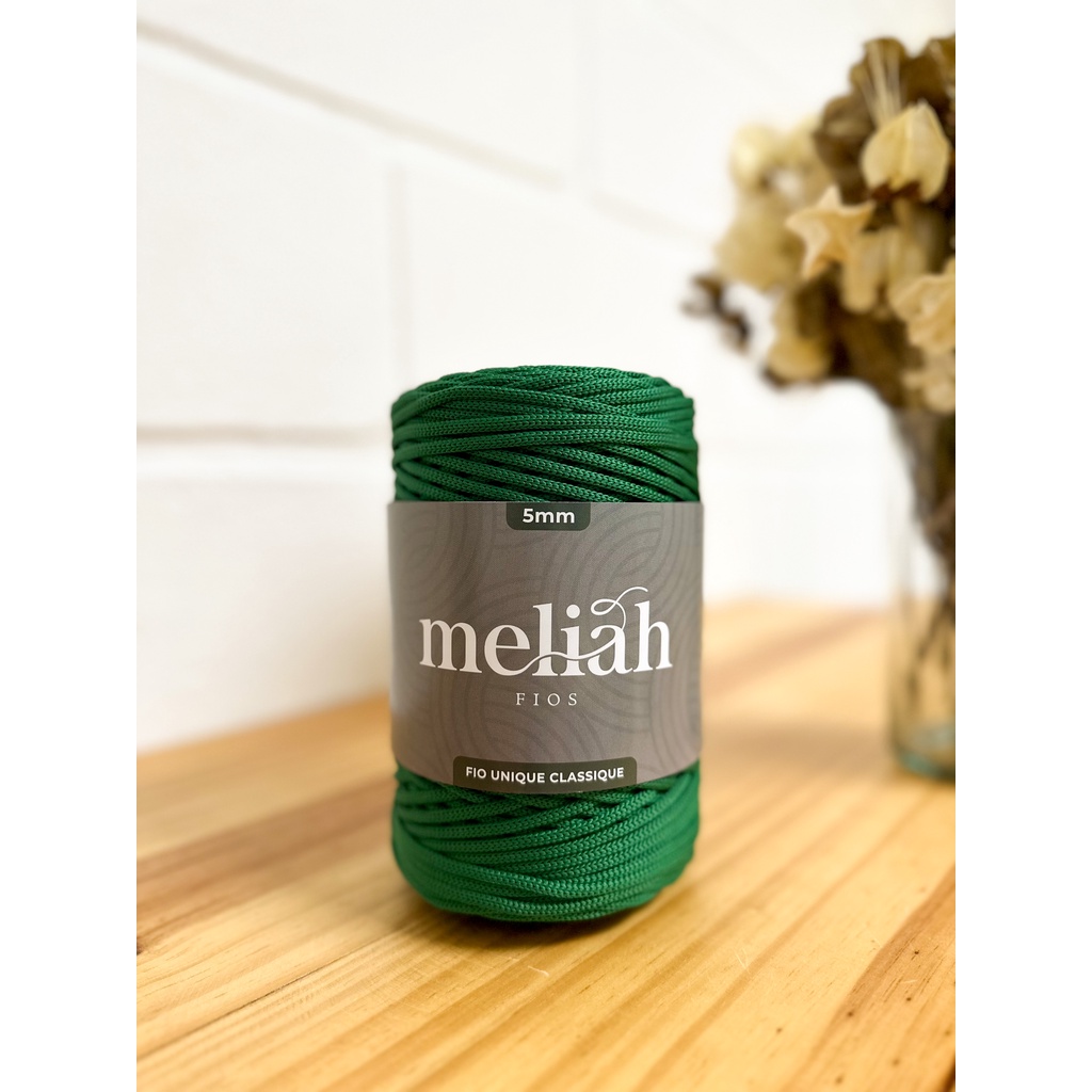 Fio Unique Classique 5mm - Meliah 100% Poliester em Oferta na Shopee
