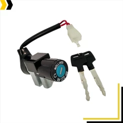 Chave Ignição Miolo Completo Com 2 Chaves Para Honda Bros 125/150 2006 a 2008 Tronik