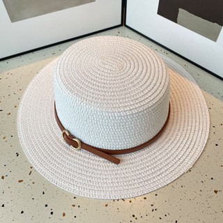 Chapéu De Praia Fedora Panamá Clássico Senhora Arco Plano Sol De Palha Mulher