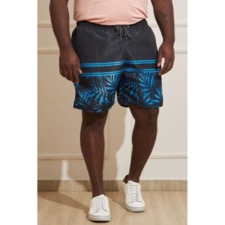 Bermuda Plus Size Masculina Listras