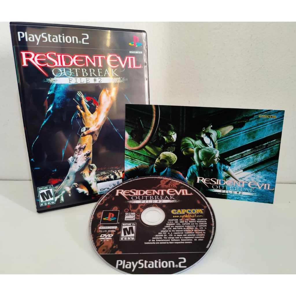 Resident Evil Outbreak File #2 PT-BR - PS2
