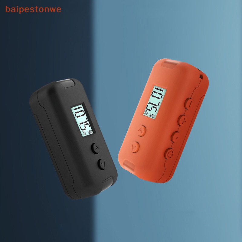 [baipestonwe] Rádio FM De Bolso Portátil 50-108MHZ Receptor De Áudio Com Display LCD Rádios Portáteis Para Esportes Ao A