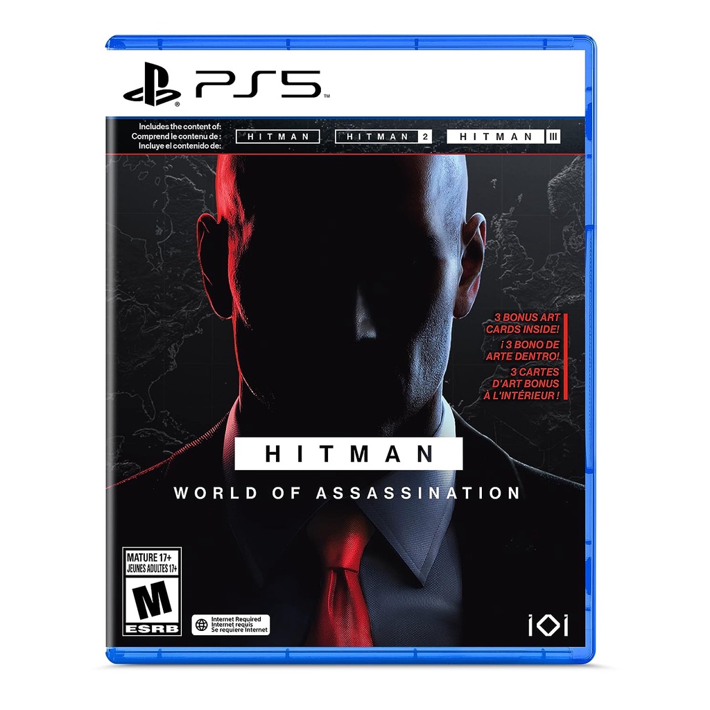 Hitman World Of Assassination PS5 Midia Fisica
