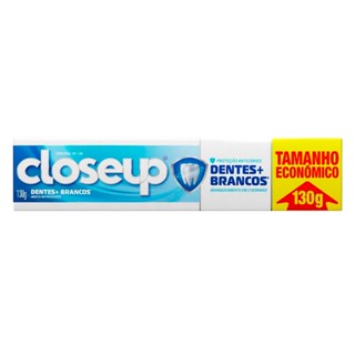 Creme Dental Closeup Dentes + Brancos Menta Refrescante 130g