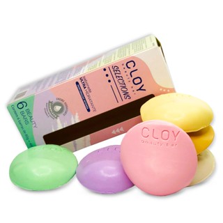 Caixa de Sabonetes Cloy Beauty Bar Selections 80g - 6 Unidades