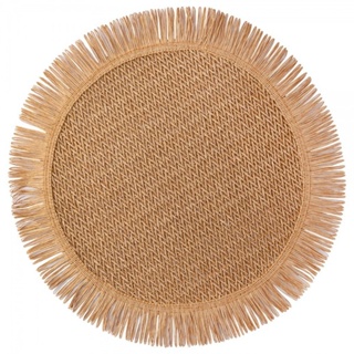 LUGAR AMERICANO REDONDO FRANJA PARA MESA 38CM DIAMENTRO 1 UNIDADE (JOGO AMERICANO) em Oferta na Shopee