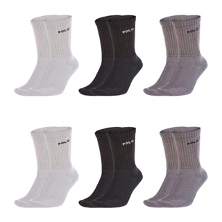 Kit C/6 Meias Algodão Cano Médio Polo Star - Sortido em Oferta na Shopee