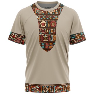 Camiseta Masculina Etnica Tribal Dashiki Native 2