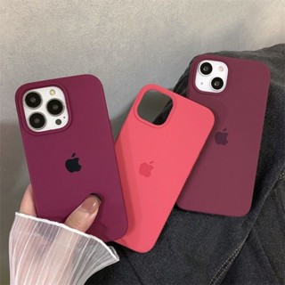 Capa Macia Original De Silicone Líquido Para iPhone 15 14 13 12 11 Pro Max 14 15 Plus Telefone À Prova De Choque