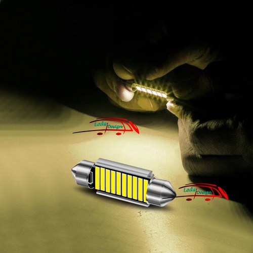 Lâmpada Led Âmbar Luz Teto Corsa Montana Vectra Omega Tigra