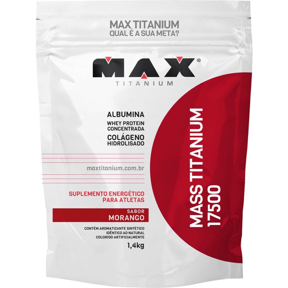 Massa Morango 17500 Mass Titanium 1,4kg - Max Titanium