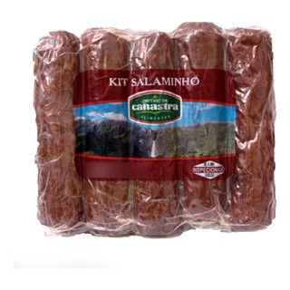 Kit Salame Pronto Para Consumo Serra Canastra
