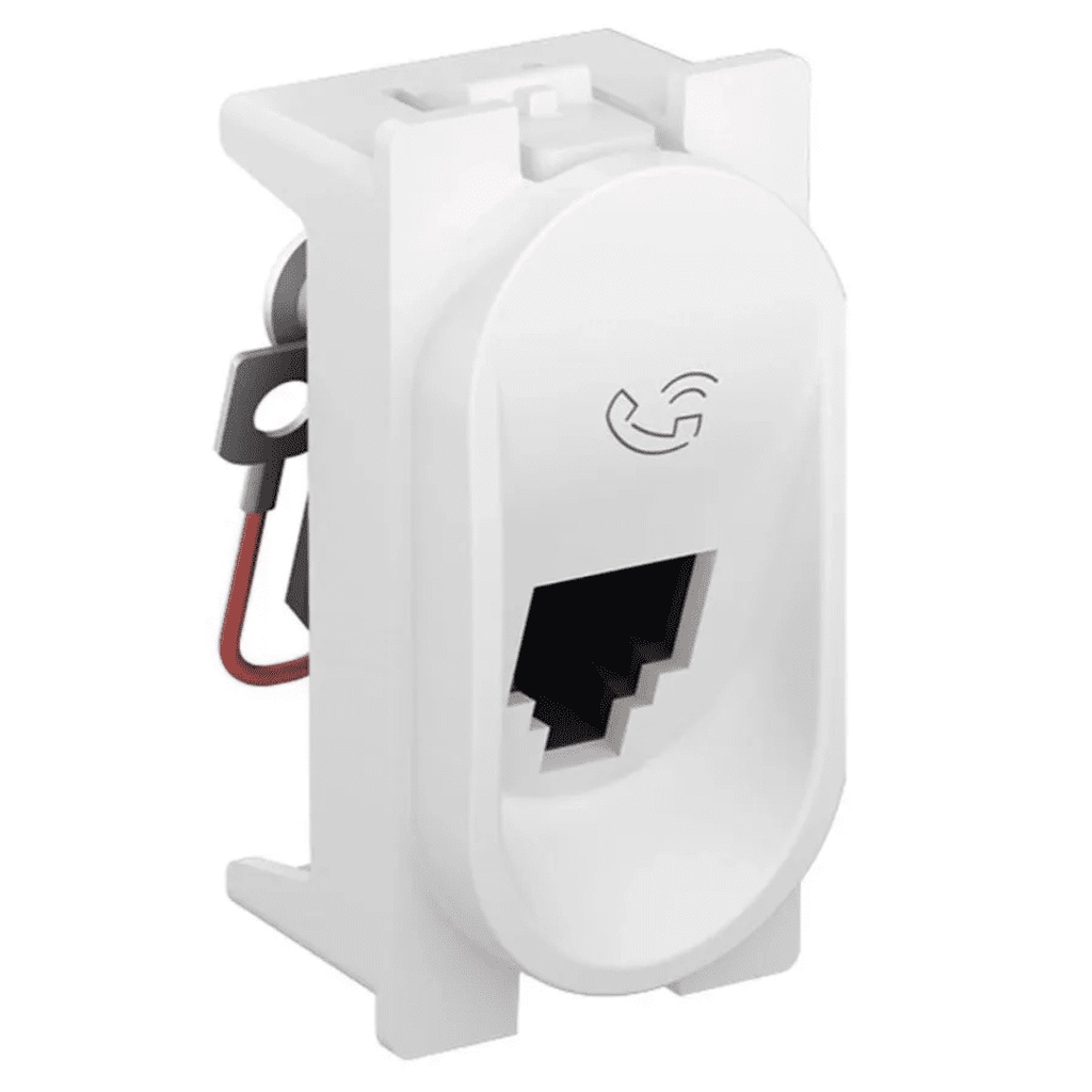 Módulo Tomada Telefone RJ11 2 Vias Nereya Pial Legrand Branco 663072