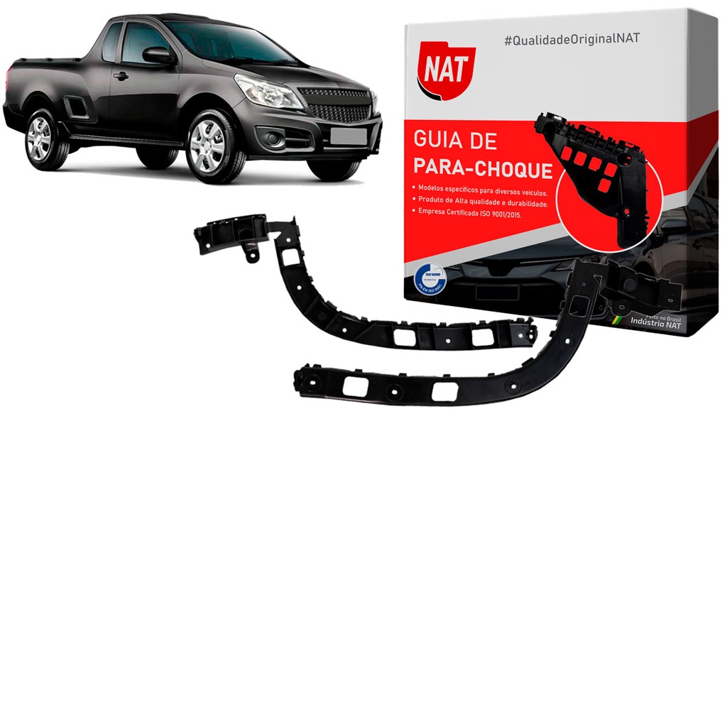 Suporte Guia Parachoque Montana 2011 Até 2021 Traseiro em Oferta na Shopee