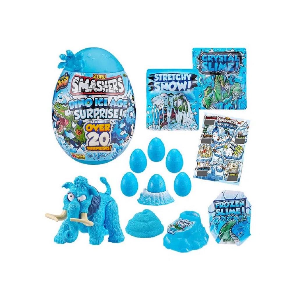 Ovo Smashers Dino ice Age Surprise Azul F00631 Fun em Oferta na Shopee