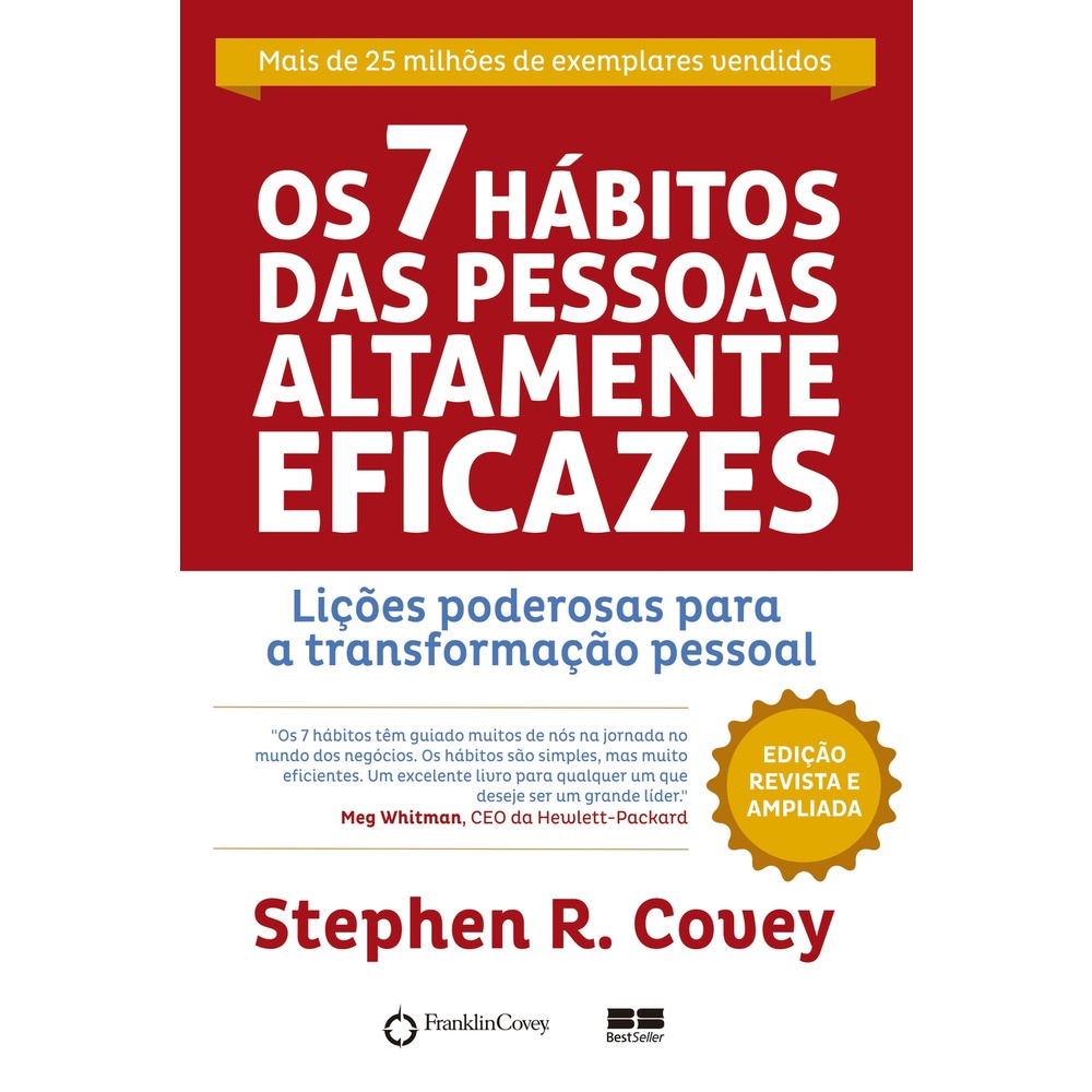 Livro Os 7 hábitos das pessoas altamente eficazes em Oferta na Shopee