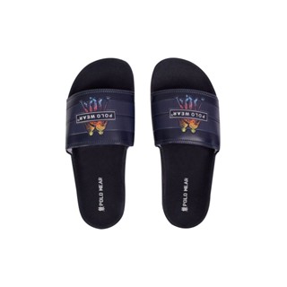 Chinelo Masculino Slide Basic Polo Wear Azul Escuro