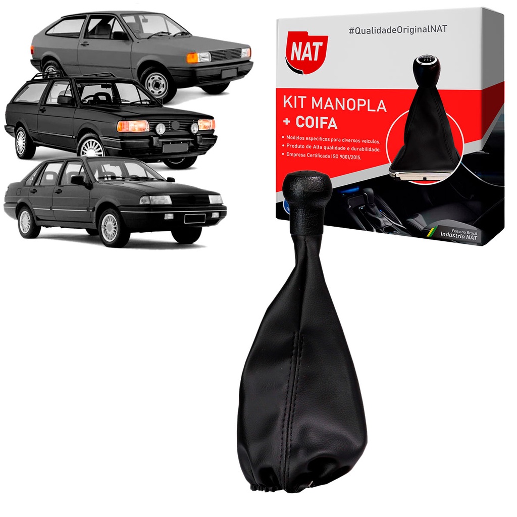 Manopla + Coifa Vw Santana 1995 Até 1998 Gol Parati 1981 Até 1995 em Oferta na Shopee