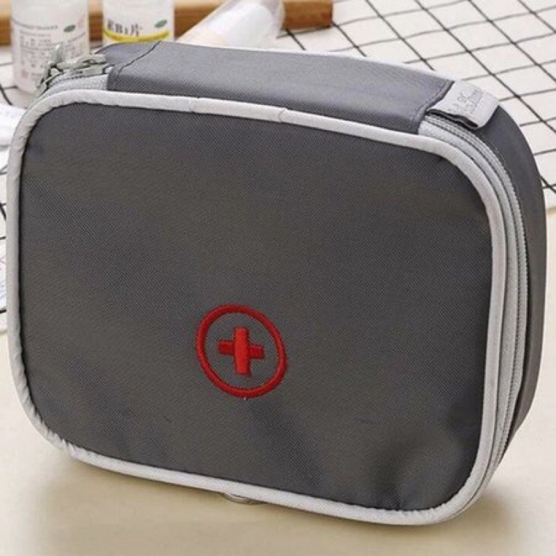 Necessaire Primeiros Socorros Porta Remédio Bolsa