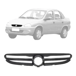 Grade Dianteira Gm Corsa Classic Life Spirit 03 A 08 Preto