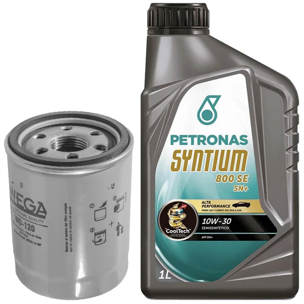 Detalhes do 4 Óleo 10W30 Petronas e Filtro Wega Fit 1.4 1.5 2003 a 2021