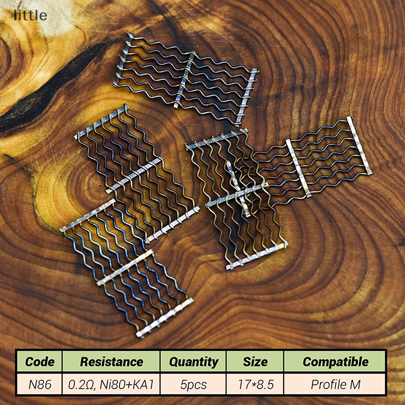 brlittle 5/10pcs 6 Modelos Bobina Heag Estilo Malha Para Substituição De Acessórios De Pré-Construídos Boutique