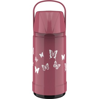 Garrafa Térmica GLT Pressão 500ml Borboleta Rosa Dust Invicta