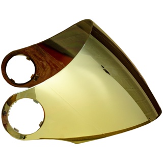 Viseira De Capacete Aberto Blade Dourado Moto em Oferta na Shopee