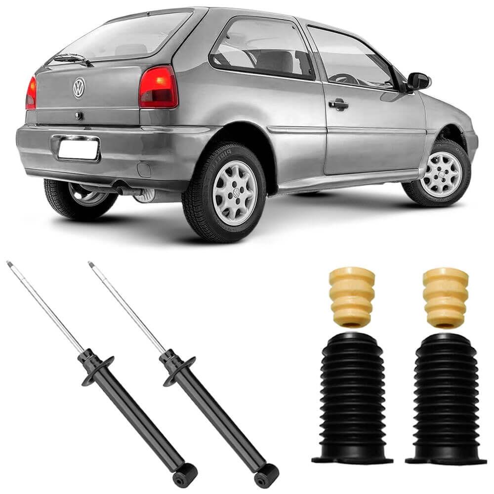 2 Amortecedor Gol G294 A 2003 Traseiro + Kit Original Nakata em Oferta na Shopee