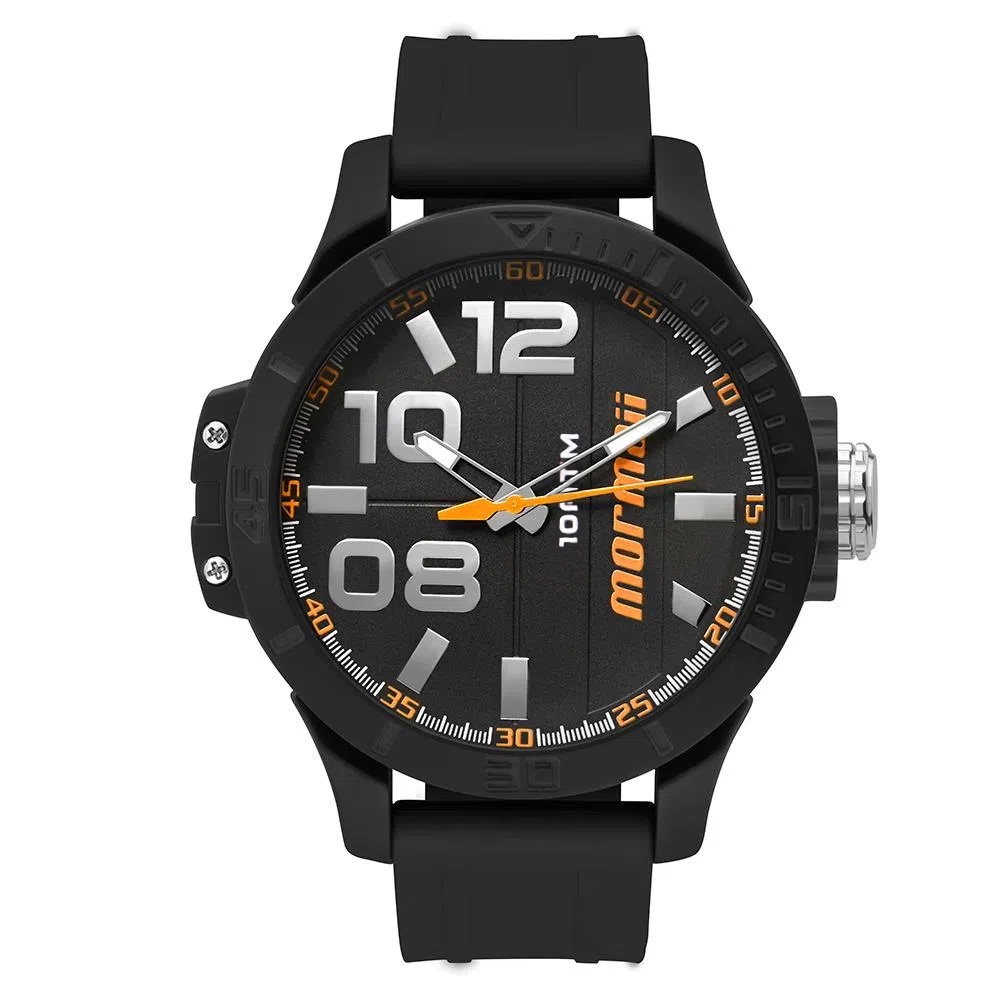 Relógio Mormaii Masculino Analógico Preto Original À Prova D'Água Presente MOPC21JAQ/8L em Oferta na Shopee