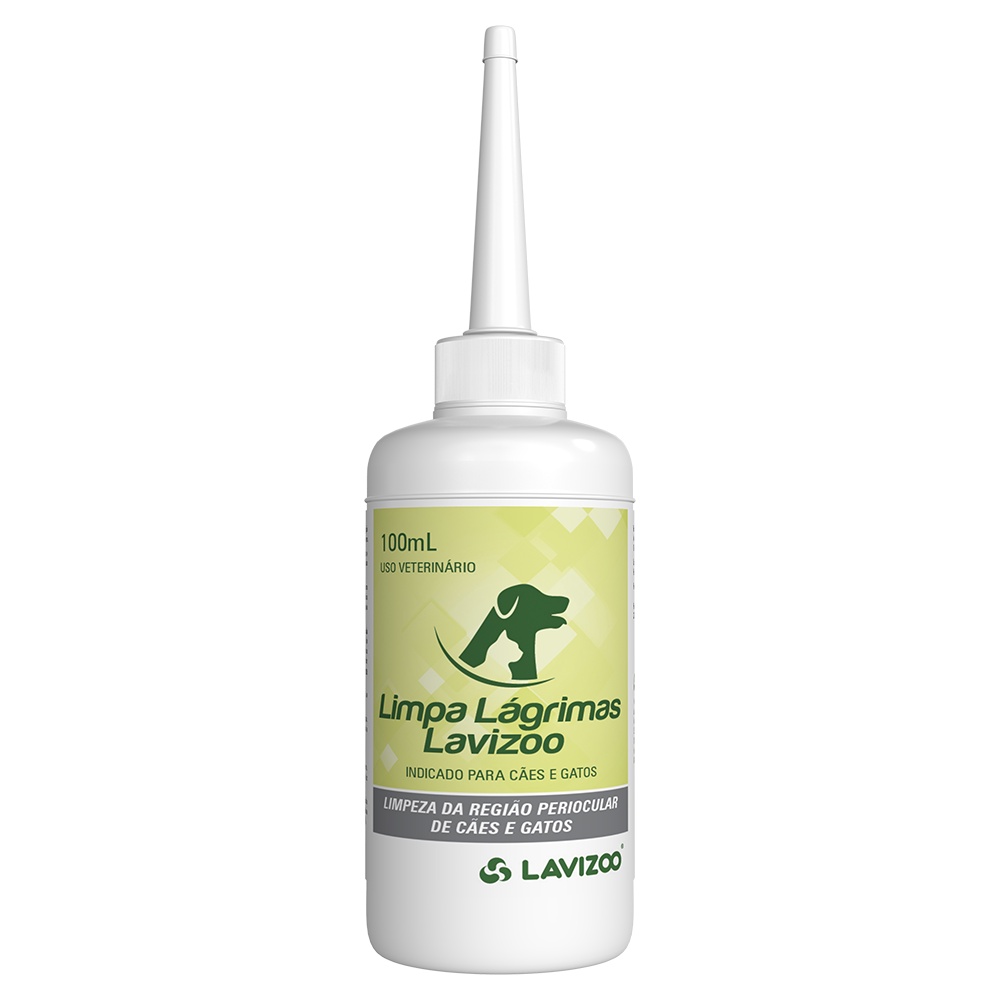 Limpa Lágrimas Acida Cães e Gatos Lavizoo 100ml em Oferta na Shopee