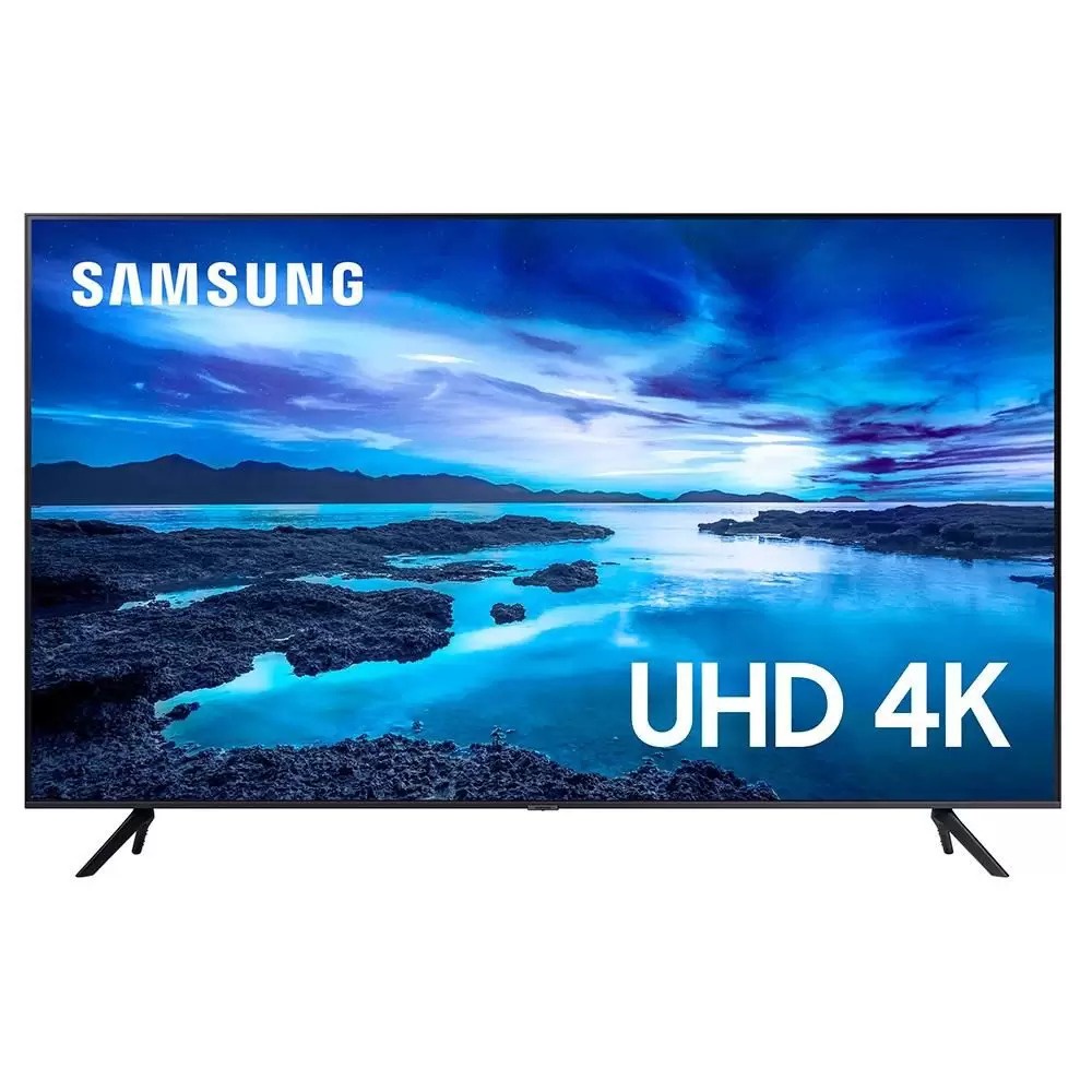 Smart TV Samsung 43 Polegadas UHD 4K, 3 HDMI, 1 USB, Processador Crystal 4K, Tela sem limites, Alexa, Controle Único - Bivolt - Até 60% OFF. - MEGA DESCONTÃO ! {..}