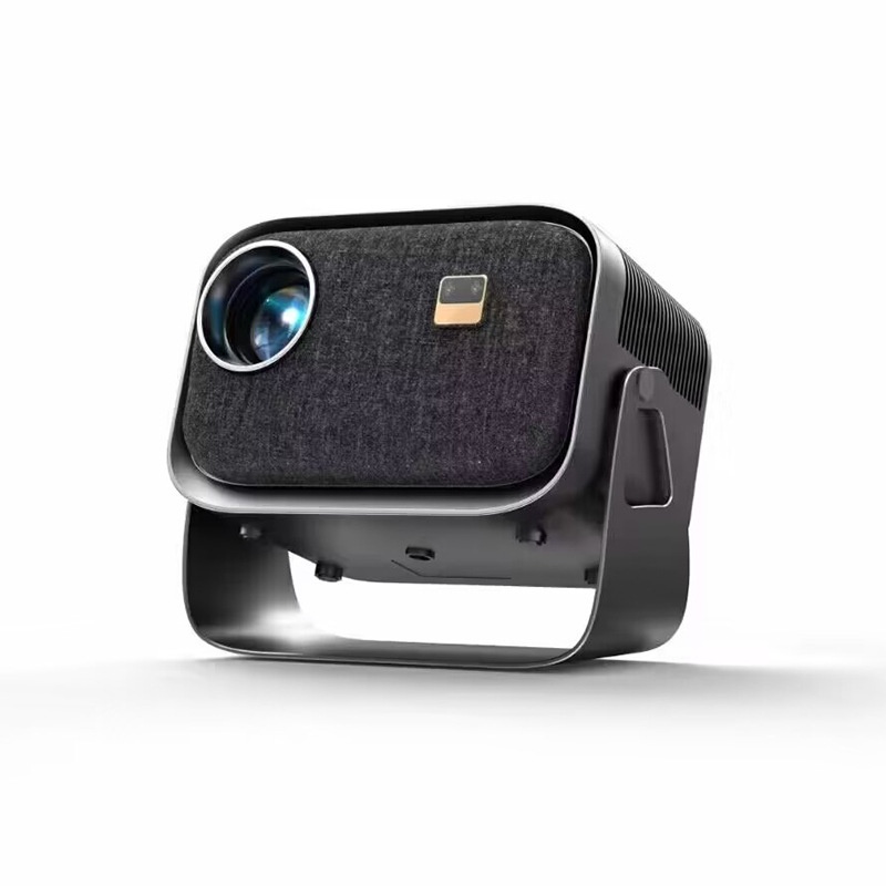 K6 Projetor PTZ Projetor Quarto Projetor HD Projetor Doméstico Lata Projeto Teto 360°Projetor de tela grande rotativo