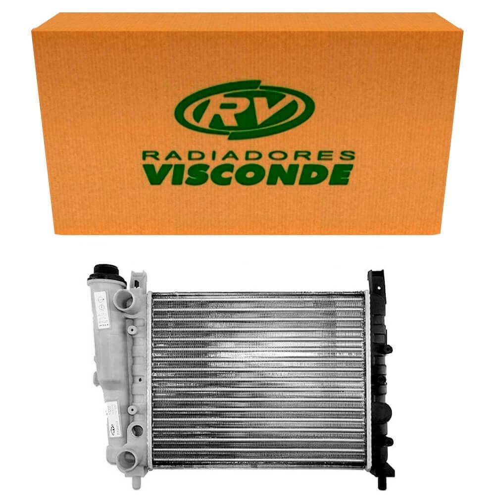 Radiador Uno Mille 2002 2003 2004 2005 2006 2007 2008 Sem Ar - Spare Parts and Accessories for Vehicles