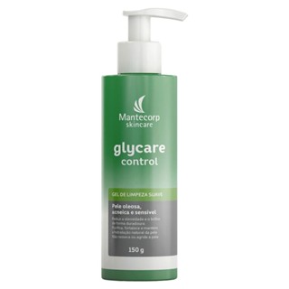 Glycare Control Gel de Limpeza Suave Pele Oleosa, Acneica e Sensível 150g