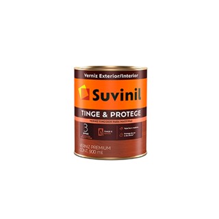 Verniz Tinge e Protege Mogno Brilhantre 900ml - SUVINIL