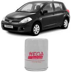Filtro Óleo Nissan Tiida 1.8 2009 A 2013 Wega