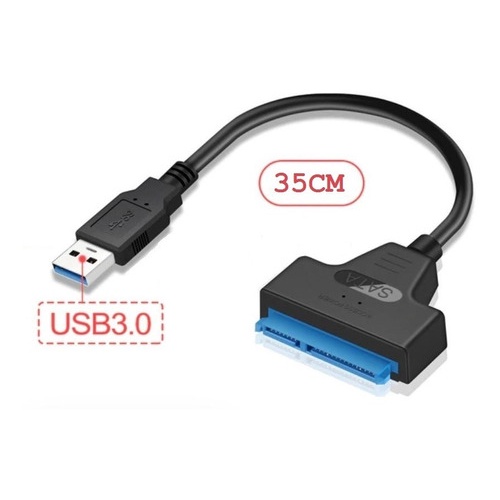 Adaptador Para Hd2.5 / Ssd  35cm Conector Usb 3.0 Sata